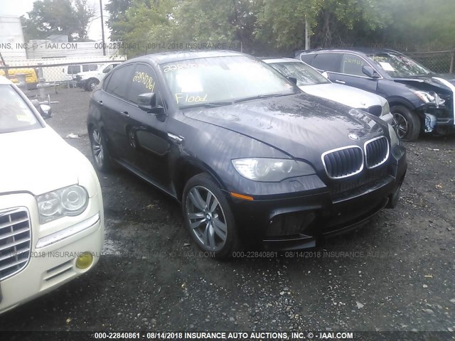 5YMGZ0C59BLK13971 - 2011 BMW X6 M BLACK photo 1