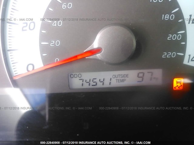 4T1BF3EK3BU751393 - 2011 TOYOTA CAMRY SE/LE/XLE RED photo 7