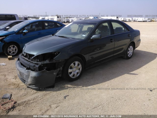 4T1BE32K74U373203 - 2004 TOYOTA CAMRY LE/XLE/SE 绿色 照片 2