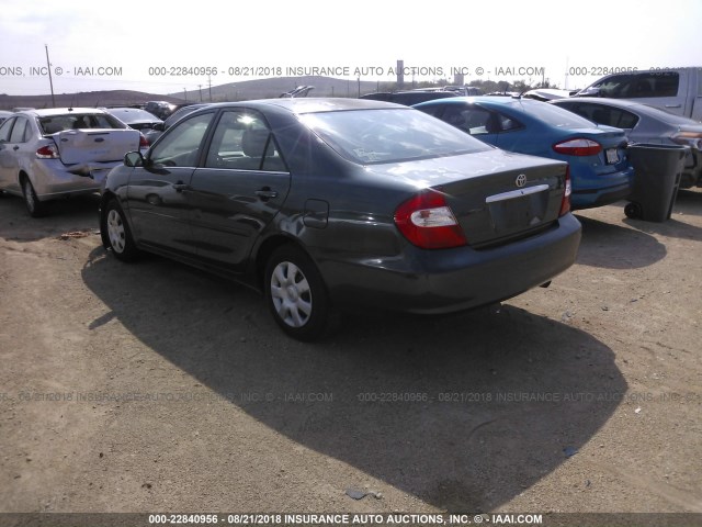 4T1BE32K74U373203 - 2004 TOYOTA CAMRY LE/XLE/SE 绿色 照片 3