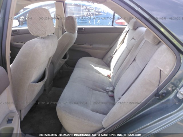 4T1BE32K74U373203 - 2004 TOYOTA CAMRY LE/XLE/SE 绿色 照片 8