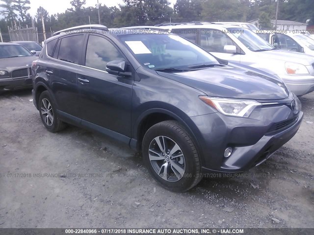 2T3WFREV9JW418782 - 2018 TOYOTA RAV4 ADVENTURE/XLE 灰色 照片 1