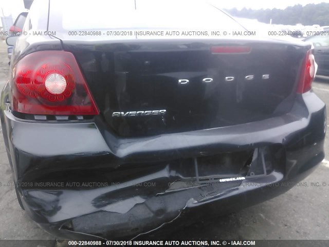 1B3BD4FB4BN546840 - 2011 DODGE AVENGER EXPRESS 黑色 照片 6