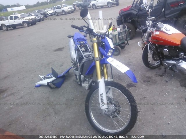 JYADG21E1FA007136 - 2015 YAMAHA WR250 R BLUE photo 1