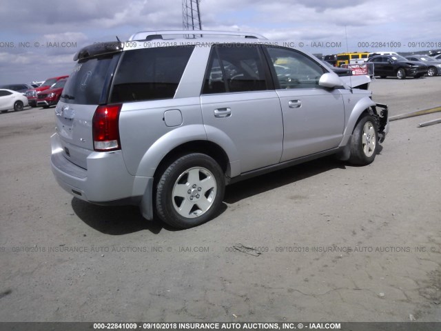 5GZCZ53476S852890 - 2006 SATURN VUE SILVER photo 4