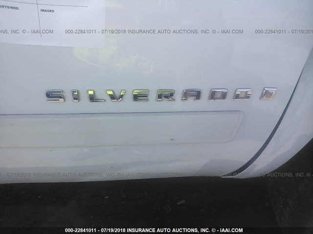 3GCEC13J87G523750 - 2007 CHEVROLET SILVERADO C1500 CREW CAB WHITE photo 7