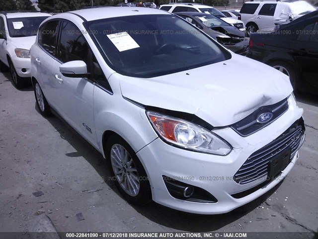 1FADP5CU9DL548193 - 2013 FORD C-MAX PREMIUM WHITE photo 1