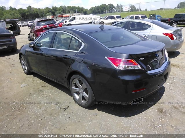 19UUA9F53DA001070 - 2013 ACURA TL TECH BLACK photo 3