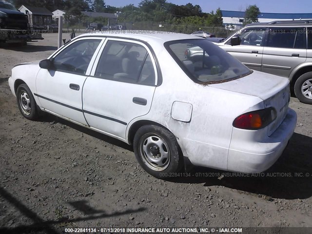 2T1BR12EXYC337144 - 2000 TOYOTA COROLLA VE/CE/LE 白色 照片 3