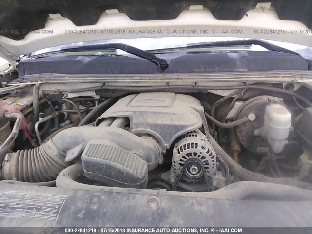 3GCEK33M29G274681 - 2009 CHEVROLET SILVERADO K1500 LTZ WHITE photo 10