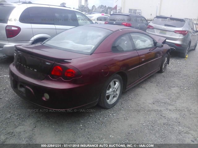 4B3AG42G54E139440 - 2004 DODGE STRATUS SXT Light Blue photo 4