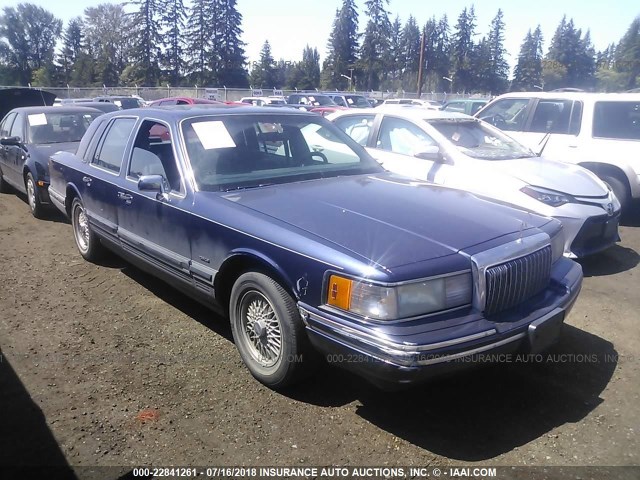 1LNLM81W3RY702634 - 1994 LINCOLN TOWN CAR EXECUTIVE BLUE photo 1