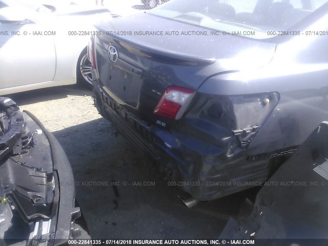 4T1BE46K97U176201 - 2007 TOYOTA CAMRY NEW GENERAT CE/LE/XLE/SE GRAY photo 6