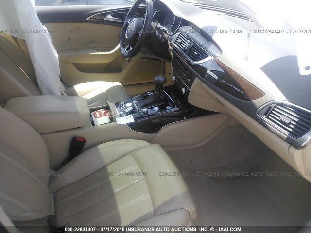 WAUHGAFC8CN170553 - 2012 AUDI A6 PRESTIGE მუქი ლურჯი ფოტო 5