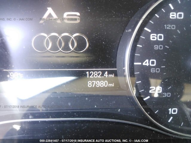 WAUHGAFC8CN170553 - 2012 AUDI A6 PRESTIGE მუქი ლურჯი ფოტო 7