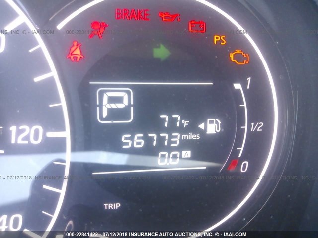 3N1CE2CPXFL420835 - 2015 NISSAN VERSA NOTE S/S PLUS/SV/SL/SR RED photo 7