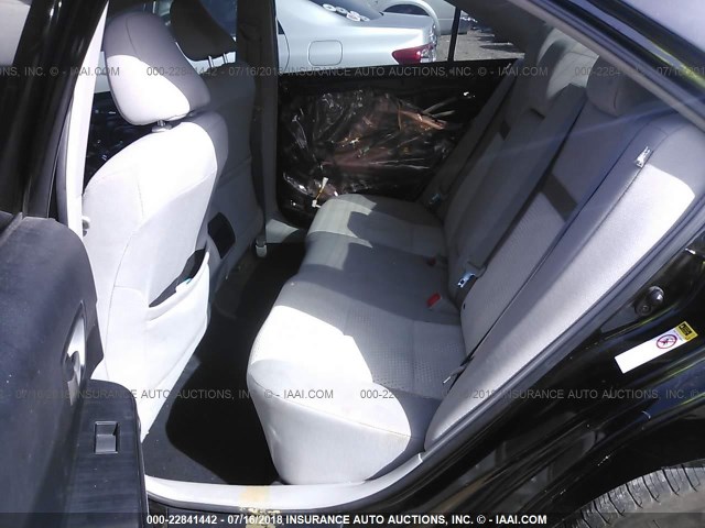 4T1BF1FK5CU163743 - 2012 TOYOTA CAMRY SE/LE/XLE BLACK photo 8
