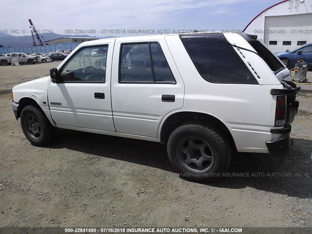 4S6CM58V0S4432858 - 1995 HONDA PASSPORT EX/LX 白色 照片 3