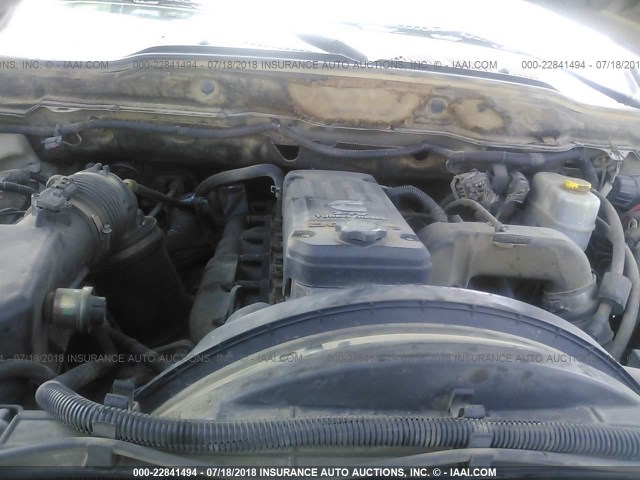 3D7KS28C05G800433 - 2005 DODGE RAM 2500 ST/SLT 银色 照片 10