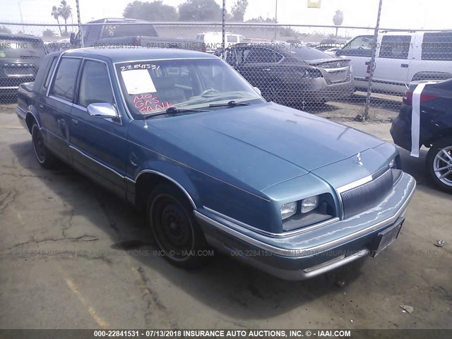 1C3XV66L5ND780683 - 1992 CHRYSLER NEW YORKER FIFTH AVENUE GREEN photo 1