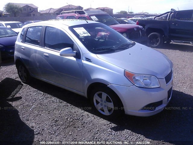KL1TD6DE7BB256970 - 2011 CHEVROLET AVEO LS/LT 银色 照片 1