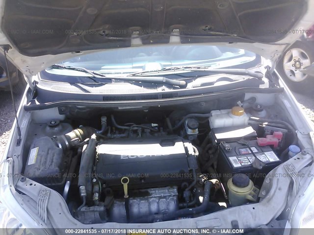 KL1TD6DE7BB256970 - 2011 CHEVROLET AVEO LS/LT 银色 照片 10