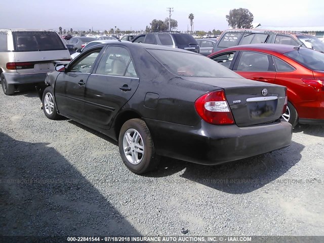 4T1BE32K54U261466 - 2004 TOYOTA CAMRY LE/XLE/SE 黑色 照片 3