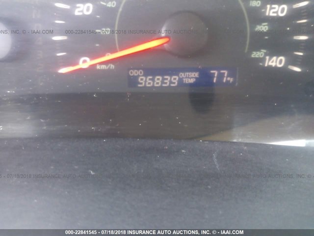 4T4BE46K99R079248 - 2009 TOYOTA CAMRY SE/LE/XLE WHITE photo 7