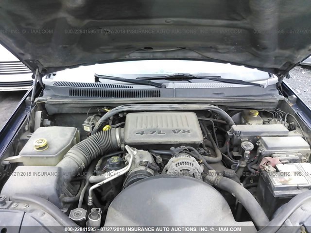 1J4HR48N95C552113 - 2005 JEEP GRAND CHEROKEE LAREDO/COLUMBIA/FREEDOM 蓝色 照片 10