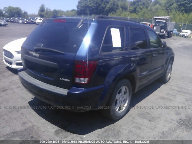 1J4HR48N95C552113 - 2005 JEEP GRAND CHEROKEE LAREDO/COLUMBIA/FREEDOM 蓝色 照片 4