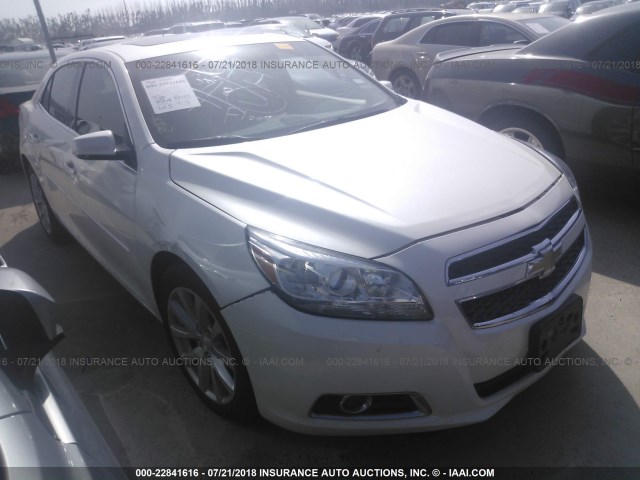 1G11G5SX1DF196341 - 2013 CHEVROLET MALIBU 3LT 白色 照片 1