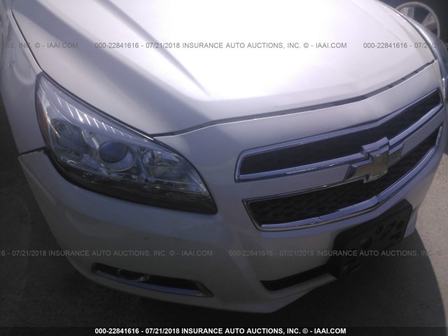 1G11G5SX1DF196341 - 2013 CHEVROLET MALIBU 3LT 白色 照片 6