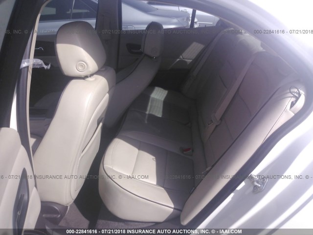 1G11G5SX1DF196341 - 2013 CHEVROLET MALIBU 3LT 白色 照片 8