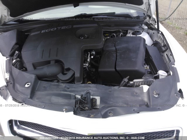 1G1ZH57B994177732 - 2009 CHEVROLET MALIBU 1LT თეთრი ფოტო 10