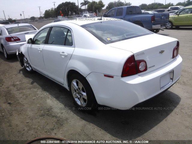 1G1ZH57B994177732 - 2009 CHEVROLET MALIBU 1LT თეთრი ფოტო 3