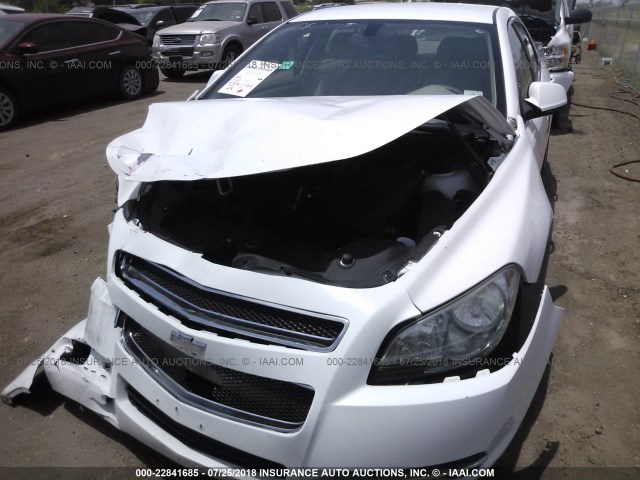 1G1ZH57B994177732 - 2009 CHEVROLET MALIBU 1LT თეთრი ფოტო 6