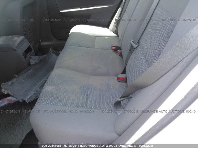 1G1ZH57B994177732 - 2009 CHEVROLET MALIBU 1LT თეთრი ფოტო 8