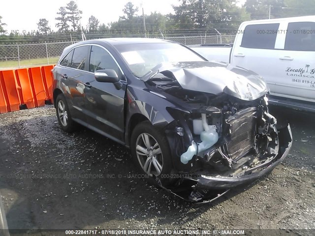 5J8TB3H36DL018001 - 2013 ACURA RDX BLUE photo 1