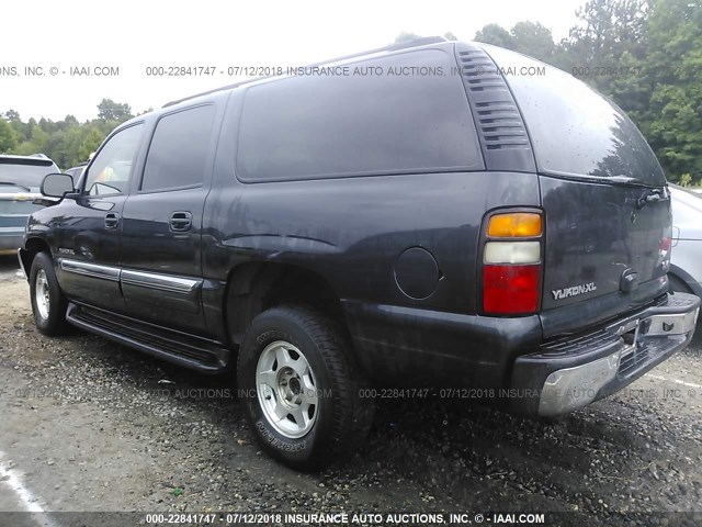 1GKEC16Z04J157914 - 2004 GMC YUKON XL C1500 BLACK photo 3