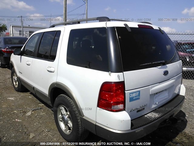 1FMZU74W42ZB13592 - 2002 FORD EXPLORER EDDIE BAUER WHITE photo 3