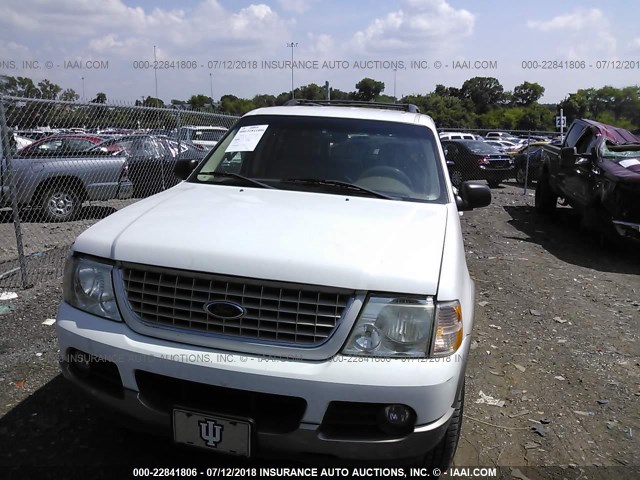 1FMZU74W42ZB13592 - 2002 FORD EXPLORER EDDIE BAUER WHITE photo 6