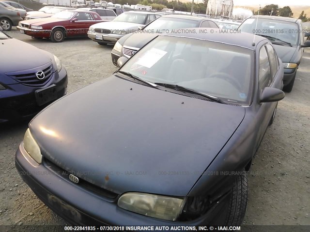 1Y1SK5368RZ028584 - 1994 GEO PRIZM LSI BLUE photo 2