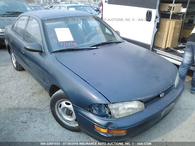 1Y1SK5368RZ028584 - 1994 GEO PRIZM LSI BLUE photo 6