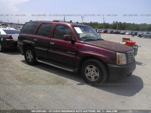 1GYEC63T72R147768 - 2002 CADILLAC ESCALADE LUXURY MAROON photo 1