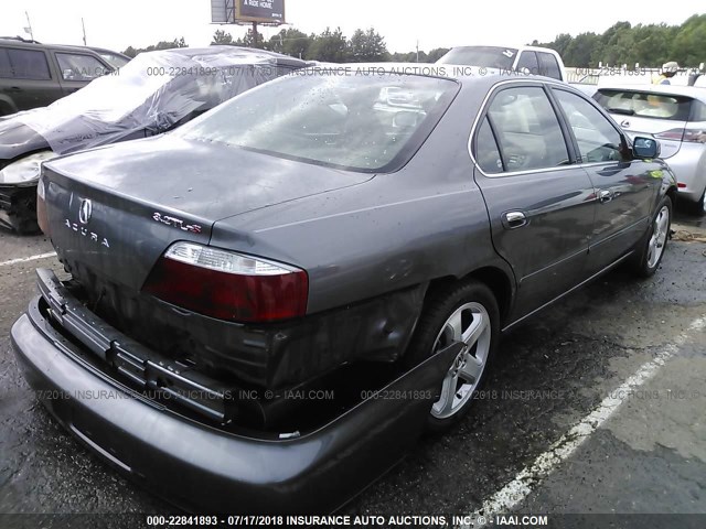 19UUA56893A037945 - 2003 ACURA 3.2TL TYPE-S GRAY photo 4