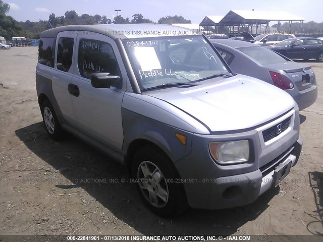 5J6YH18385L000411 - 2005 HONDA ELEMENT LX SILVER photo 1