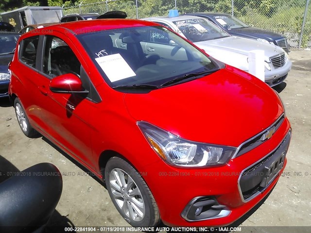 KL8CD6SA1HC734983 - 2017 CHEVROLET SPARK 1LT RED photo 1