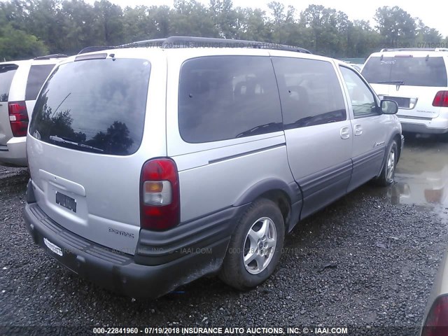 1GMDX03E52D254864 - 2002 PONTIAC MONTANA SILVER photo 4