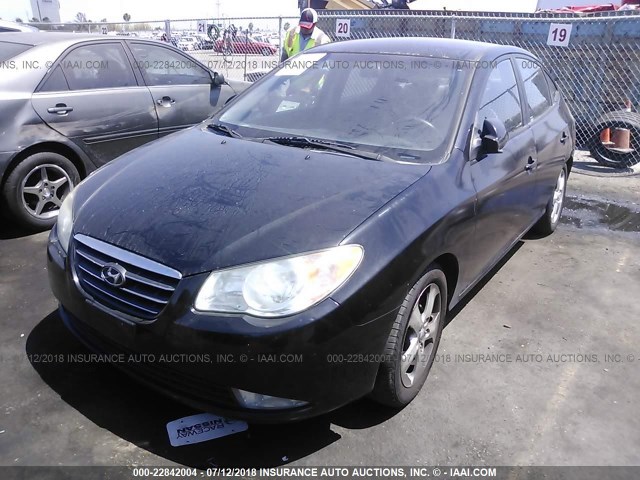 KMHDU46D68U317367 - 2008 HYUNDAI ELANTRA GLS/SE/LIMITED BLACK photo 2