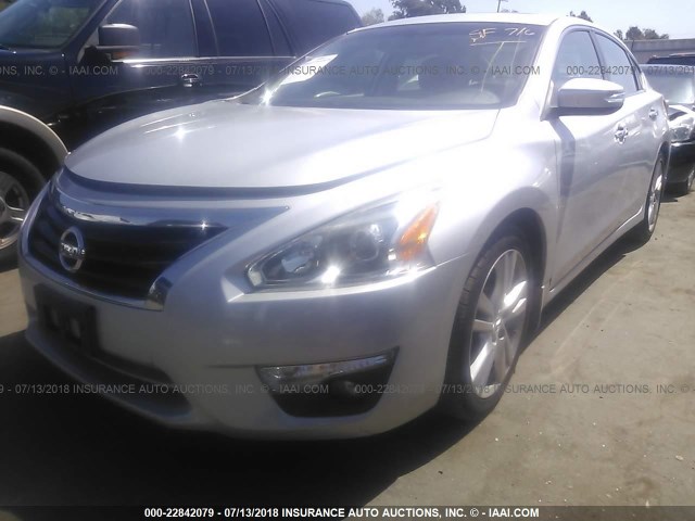 1N4BL3APXEN205743 - 2014 NISSAN ALTIMA 3.5S/3.5SV/3.5SL SILVER photo 2